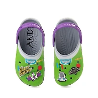 Disney Pixar Toy Story Crocs Buzz Lightyear Classic Clog - Little Kid / Big Blue Grey