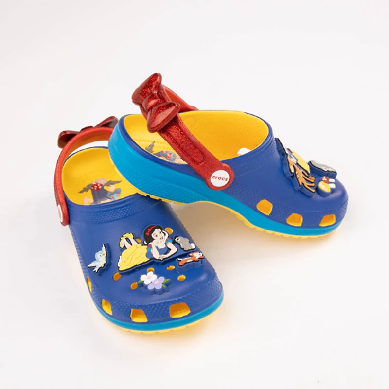 Snow White Crocs Classic Clog - Little Kid / Big Sunshine