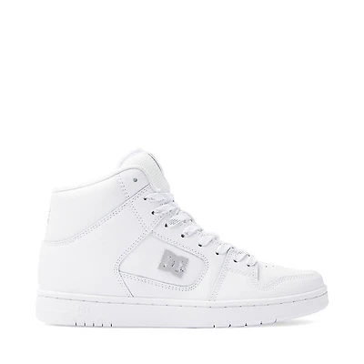 Womens DC Manteca 4 Hi Skate Shoe - White / Silver