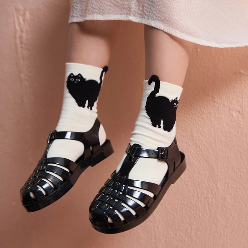 Mini Melissa Possession Sandal - Little Kid / Big Black