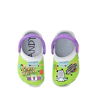 Disney Pixar Toy Story Crocs Buzz Lightyear Classic Clog - Baby / Toddler Blue Grey