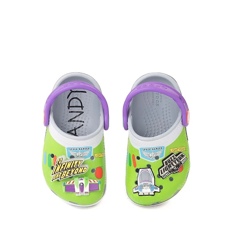 Toy Story Crocs Buzz Lightyear Classic Clog - Baby / Toddler - Blue Grey