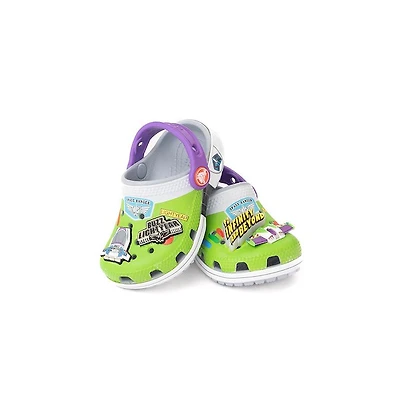 Toy Story Crocs Buzz Lightyear Classic Clog - Baby / Toddler Blue Grey
