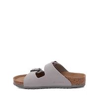 Birkenstock Arizona Vegan Slide Sandal - Little Kid - Stone Coin