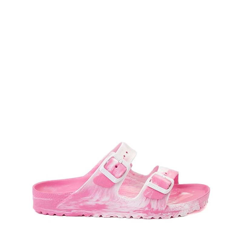 Birkenstock Arizona EVA Slide Sandal - Little Kid - Candy Pink / White