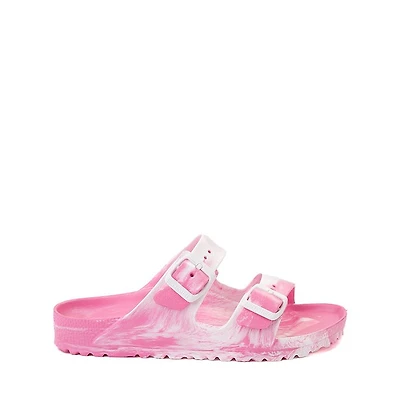 Birkenstock Arizona EVA Slide Sandal - Little Kid - Candy Pink / White