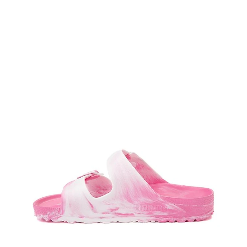Birkenstock Arizona EVA Slide Sandal - Little Kid - Candy Pink / White