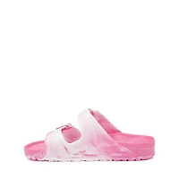 Birkenstock Arizona EVA Slide Sandal - Little Kid - Candy Pink / White