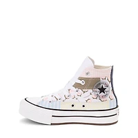 Converse Chuck Taylor All Star Lift High-Top Sneaker - Little Kid - Picnic Patchwork