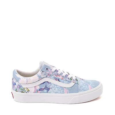 Vans Old Skool Whimsy Floral Skate Shoe - Blue
