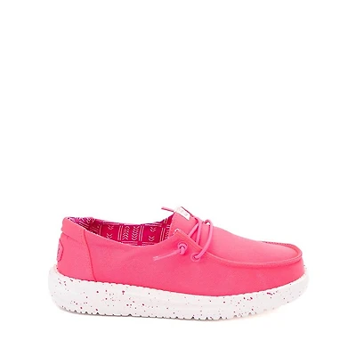 HEYDUDE Wendy Slip-On Casual Shoe - Little Kid / Big Kid - Neon Pink