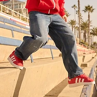 adidas Campus '00s Athletic Shoe - Big Kid - Better Scarlet / Cloud White