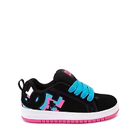 DC Court Graffik Skate Shoe - Little Kid / Big Neon Lights