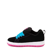 DC Court Graffik Skate Shoe - Little Kid / Big Neon Lights