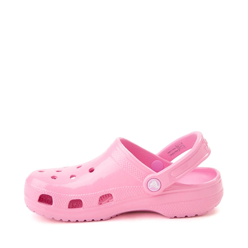 Crocs Classic High-Shine Clog - Pink Tweed
