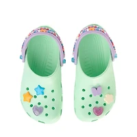Crocs Classic Summer Camp Clog - Little Kid / Big Neo Mint