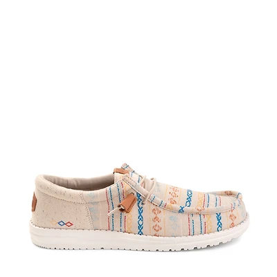 Mens HEYDUDE Wally Serape Casual Shoe - Beach Horizon