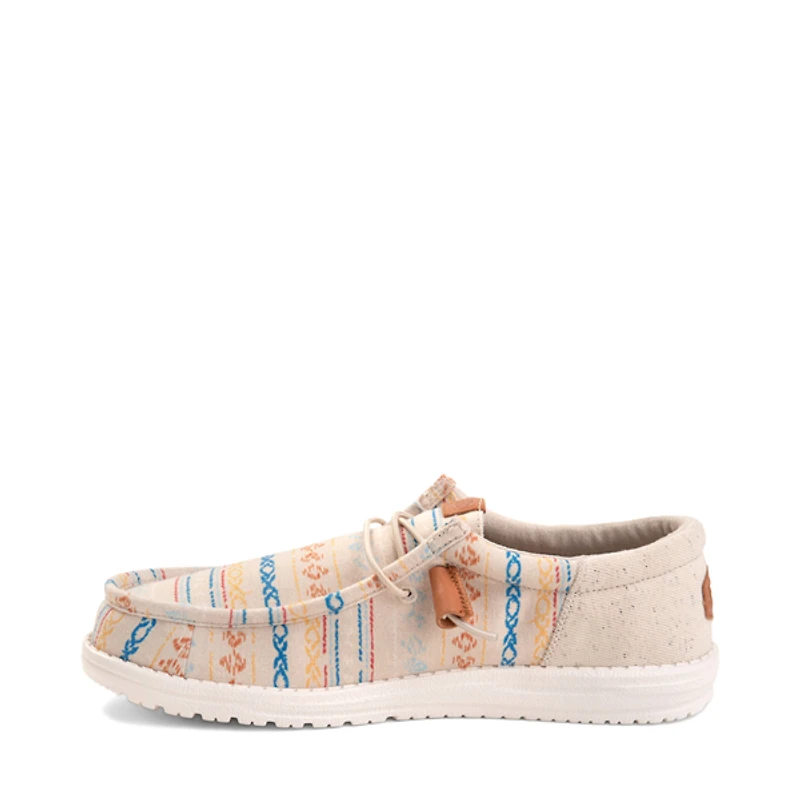 Mens HEYDUDE Wally Serape Casual Shoe - Beach Horizon
