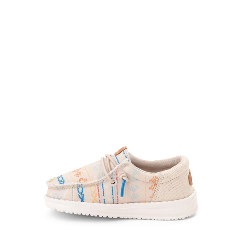 HEYDUDE Wally Casual Shoe - Toddler Beach Horizon