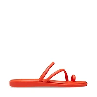 Womens Crocs Miami Toe Loop Sandal - Lava