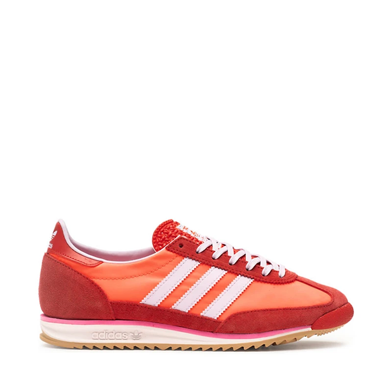 Womens adidas SL 72 OG Athletic Shoe - Solar Red / Ice Lavender Better Scarlet