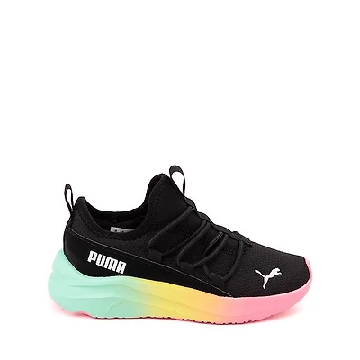 PUMA One4All Fade Slip-On Athletic Shoe - Little Kid / Big Black