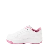 PUMA Carina Street Floral Athletic Shoe - Little Kid / Big White Mauved Out
