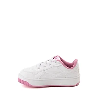 PUMA Carina Street Floral Athletic Shoe - Baby / Toddler White Mauved Out