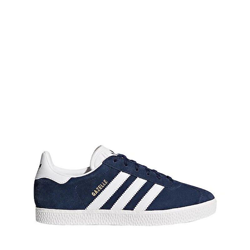 adidas Gazelle Athletic Shoe - Big Kid Collegiate Navy / Cloud White