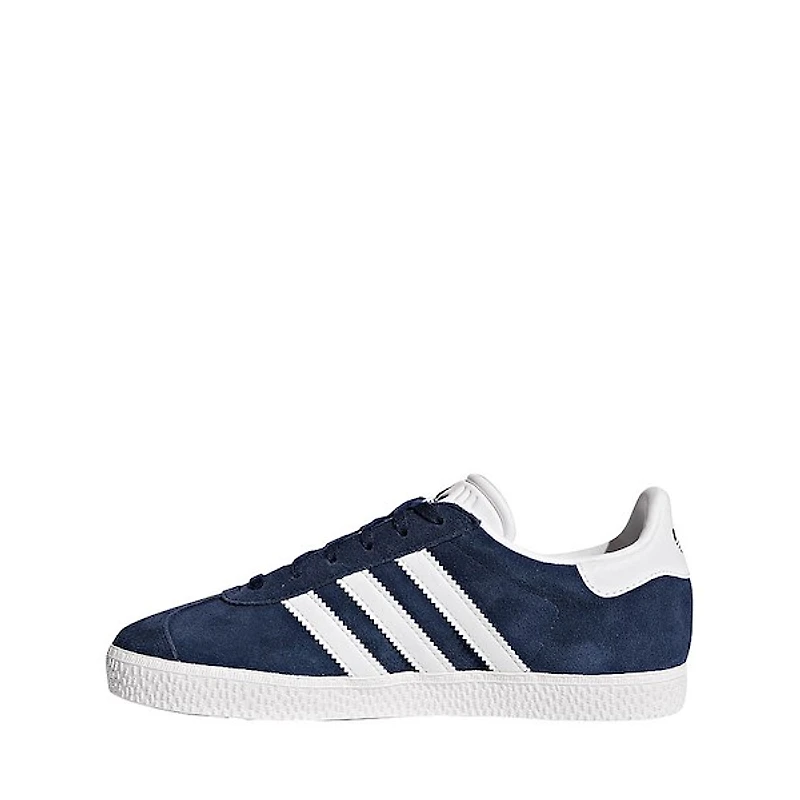 adidas Gazelle Athletic Shoe - Big Kid Collegiate Navy / Cloud White