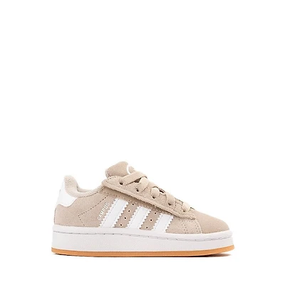 adidas Campus '00s Comfort Closure Athletic Shoe - Baby / Toddler Wonder Beige Cloud White Gum