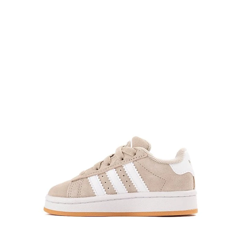 adidas Campus '00s Comfort Closure Athletic Shoe - Baby / Toddler Wonder Beige Cloud White Gum
