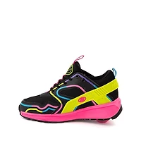 Heelys Force Skate Shoe - Little Kid / Big Kid - Black / Neon Multicolor