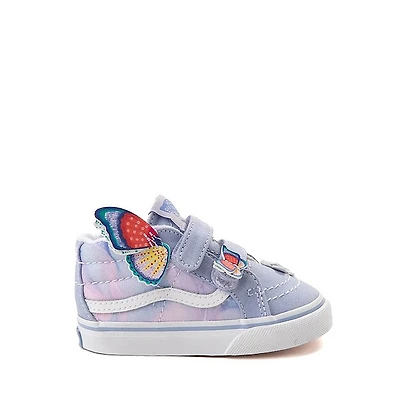 Vans Sk8-Mid Reissue V Skate Shoe - Baby / Toddler Purple Butterfly Wings