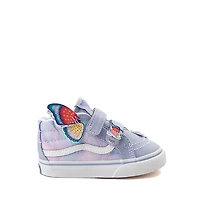 Vans Sk8-Mid Reissue V Skate Shoe - Baby / Toddler - Purple / Butterfly Wings