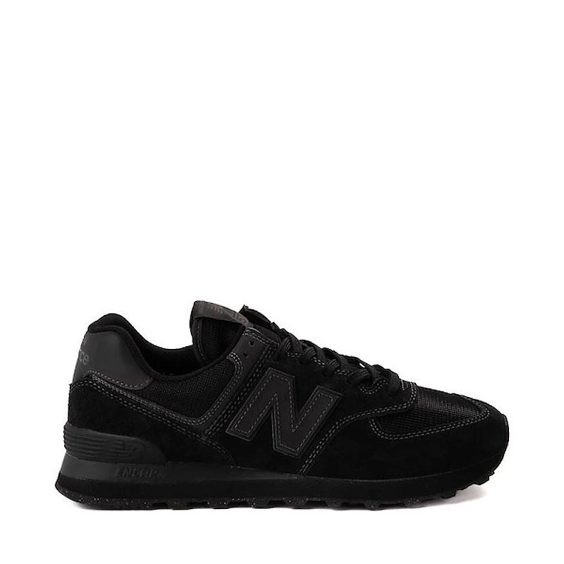 New Balance 574 Athletic Shoe - Black Monochrome