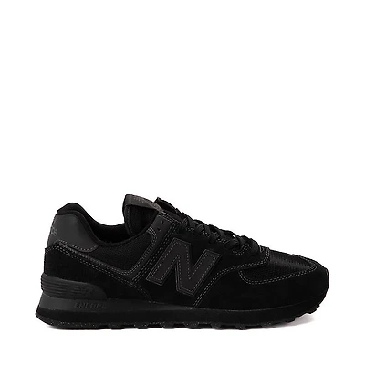 New Balance 574 Athletic Shoe - Black Monochrome