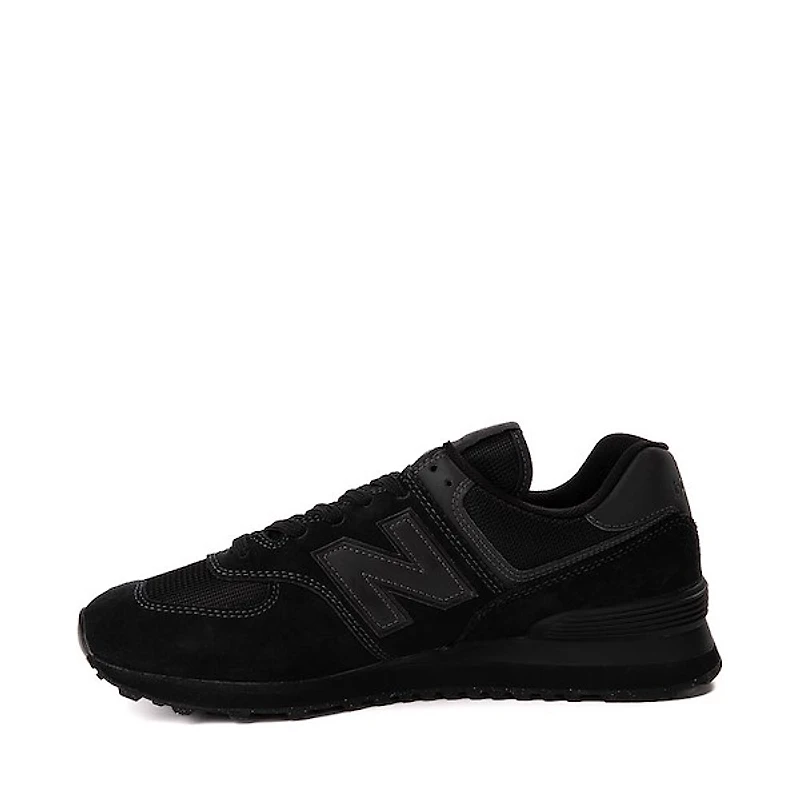 New Balance 574 Athletic Shoe - Black Monochrome