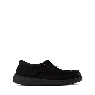 HEYDUDE Wally Funk Casual Shoe - Little Kid / Big Kid - Black Monochrome