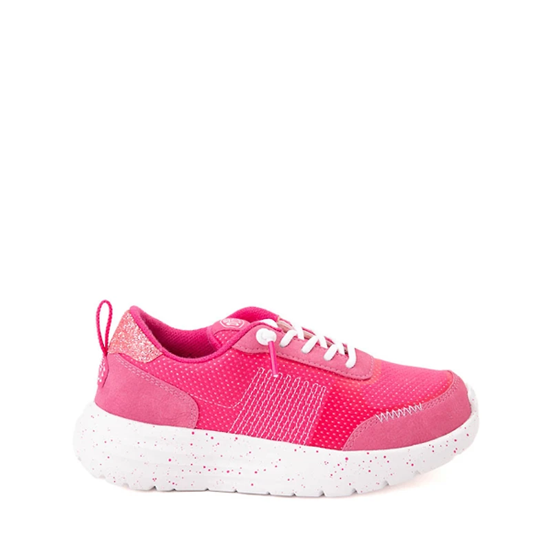 HEYDUDE Sirocco Alta Slip-On Sneaker - Little Kid / Big Pink Glitter Shine