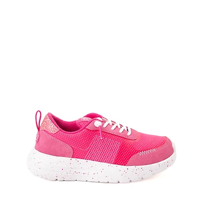 HEYDUDE Sirocco Alta Slip-On Sneaker - Little Kid / Big Pink Glitter Shine