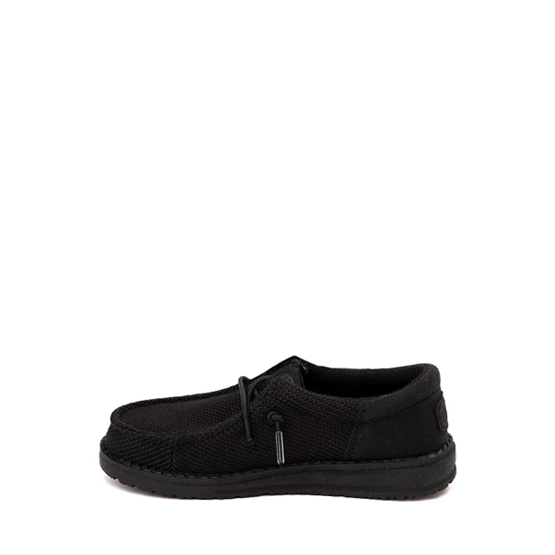 HEYDUDE Wally Funk Casual Shoe - Toddler Black Monochrome