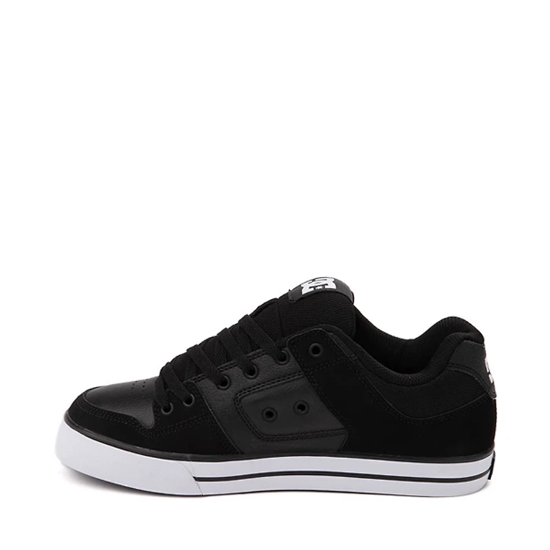 Mens DC Pure Skate Shoe - Black / White