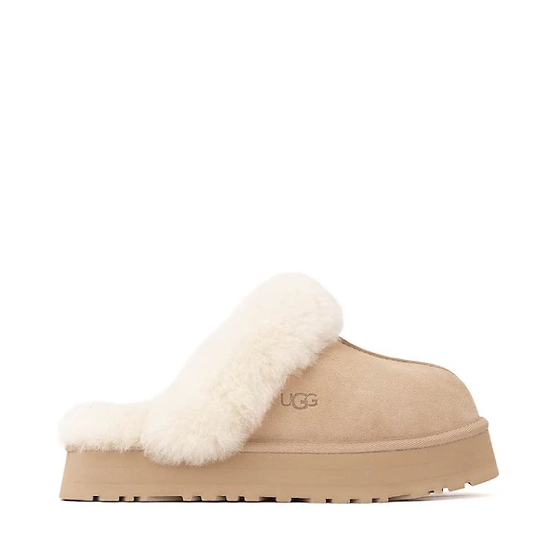 Womens UGG® Disquette Platform Clog - Sand