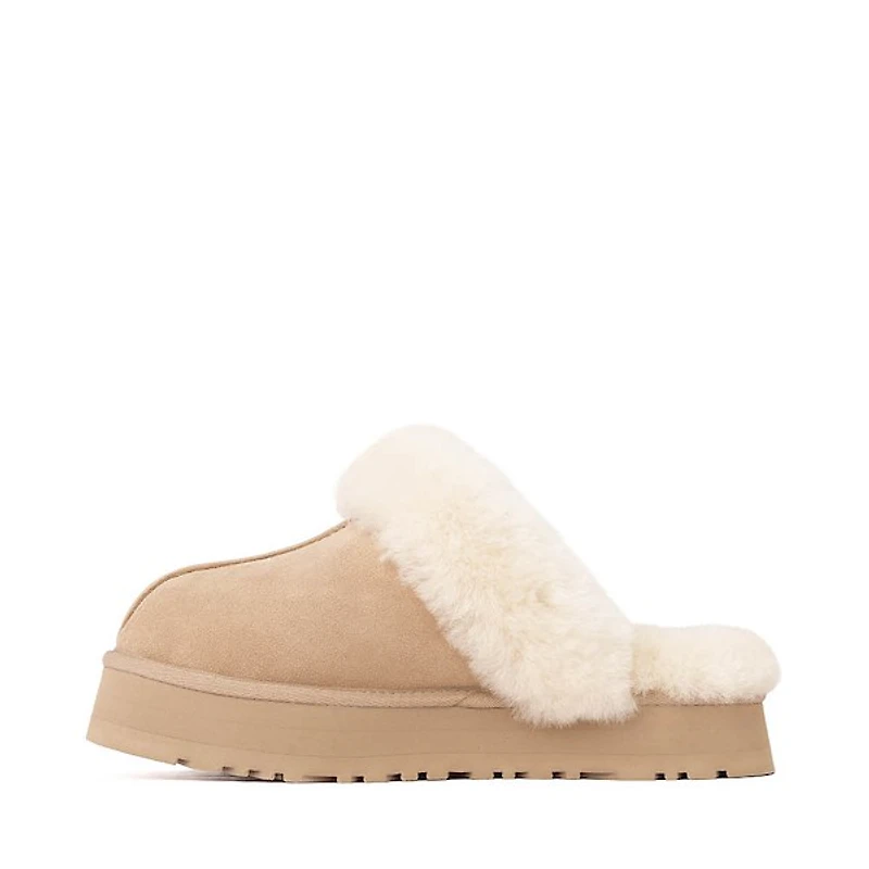 Womens UGG® Disquette Platform Clog - Sand