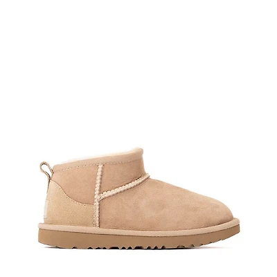 UGG® Classic Ultra Mini Boot - Little Kid / Big Kid - Sand