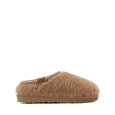 UGG® Tasman Maxi Curly Slipper - Little Kid / Big Chestnut