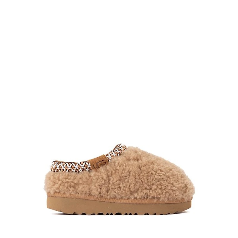 UGG® Tasman Maxi Curly Slipper - Toddler / Little Kid - Chestnut
