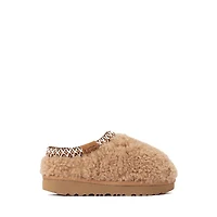 UGG® Tasman Maxi Curly Slipper - Toddler / Little Kid - Chestnut