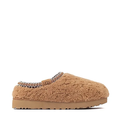 Womens UGG® Tasman Maxi Curly Slipper - Chestnut